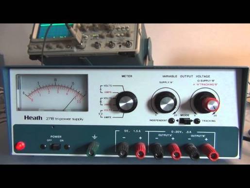 Heathkit Triple Power Supply